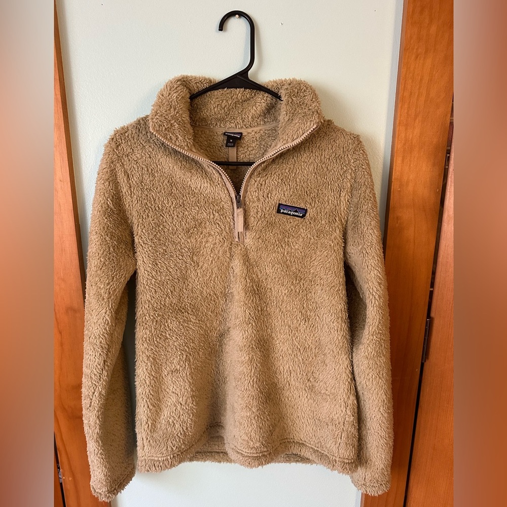 Patagonia Los Gatos 1/4 Zip in Khaki